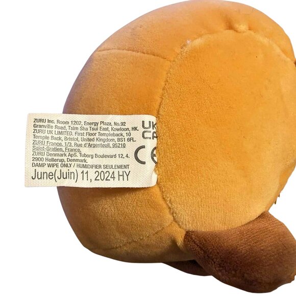 Kung Fu Tea Bear Plush Holding Cup | ZURU | 5” Kawaii Coffee Shop Collectible - Picture 6 of 9